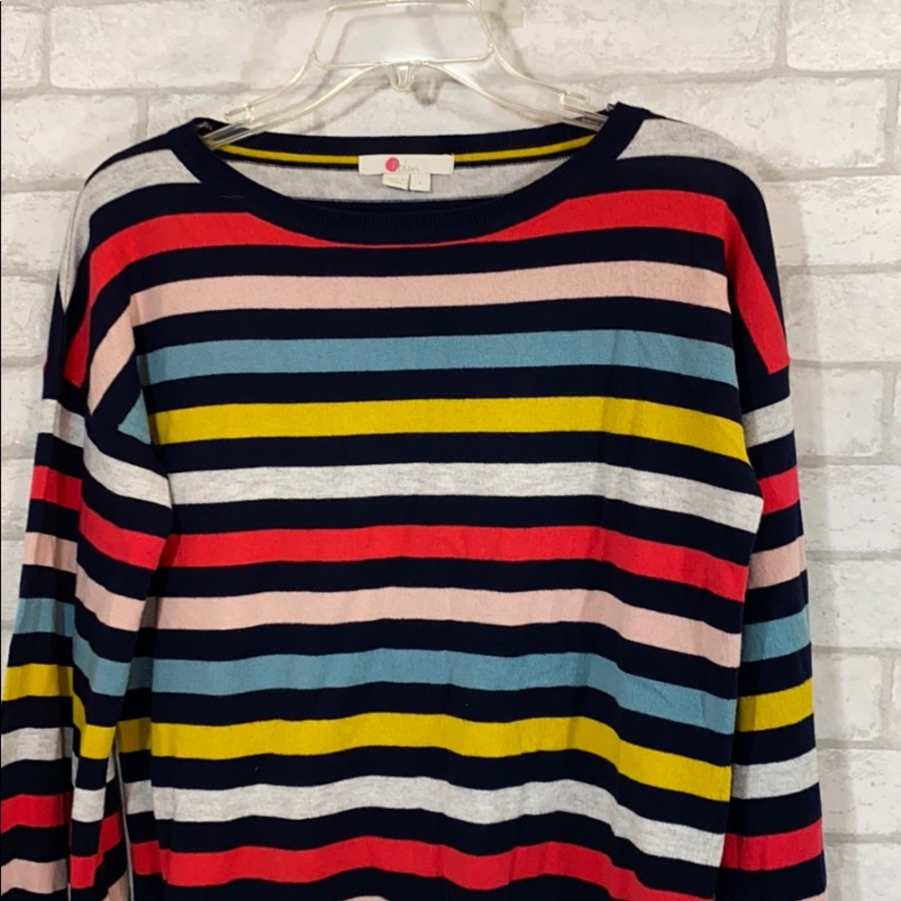 Boden stripe wool blend pullover sweater small - Picture 5 of 12